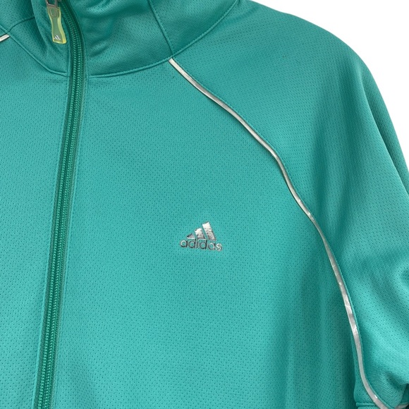 💕SALE💕NWT Adidas Green Clima365 Track Running Jacket - Picture 3 of 7